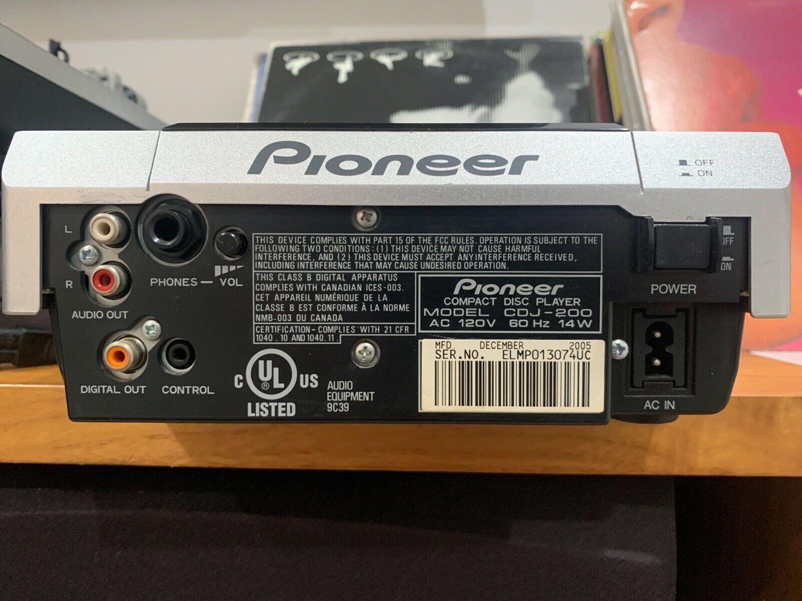 PIONEER CDJ 200 RARE PERFECT CONDITION. LEARN TO MIX LIKE A REAL DJ!. 1 OF 2