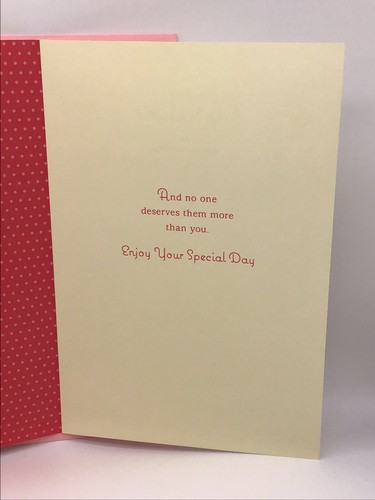 Hallmark Happy Mother’s Day Card SOMEONE SPECIAL 8x5.5 Mom Sister Aunt Daughter - Picture 4 of 4