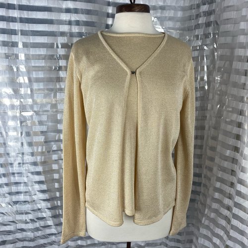 Sag Harbor Cream Sparkle Long Sleeve 