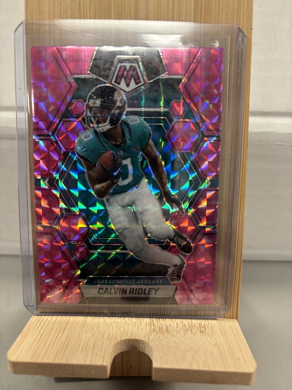 2023 Panini Mosaic Calvin Ridley #104 Pink Camo Prizm Jacksonville Jaguars NM