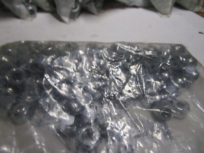 1/4''-28 Grade 2 Zinc Finish NE Steel Nylon Insert Lock Nut QTY 100