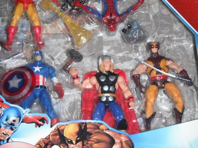 2011 Marvel Universe Ultimate Gift Box Set Spider-Man THOR