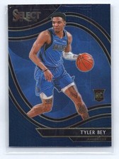 2020 Panini Select #265 Tyler Bey Blue Courtside MT/NRMT