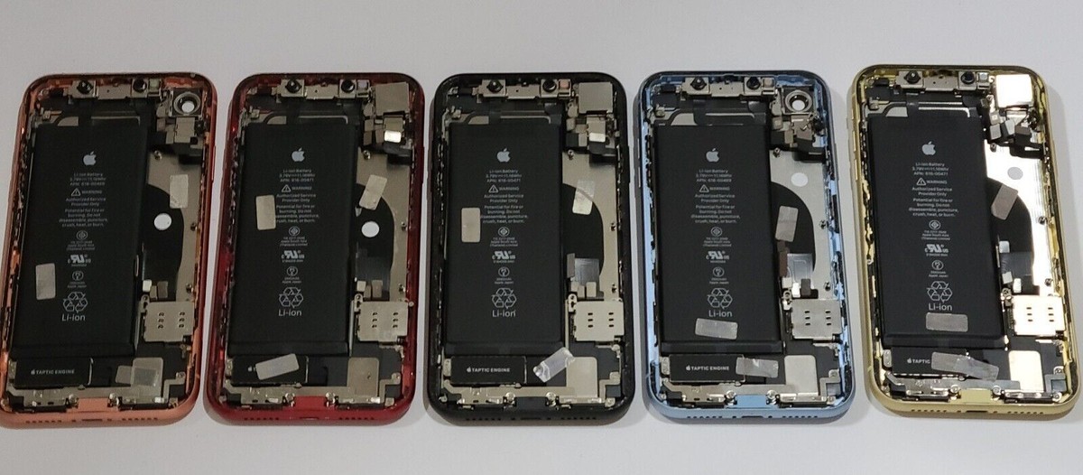 Oem Apple Iphone XR original Housing, No Rear Camera,5 Color