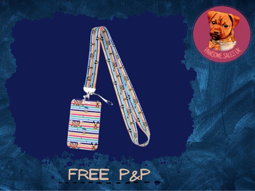 Disney Classics Lanyard Work School ID Card Holder Neck Strap Mickey Mouse Phone - Picture 38 of 56