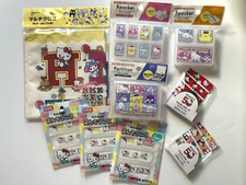 Hello Kitty My Melody Lot 9 Sanrio Goods Pillcase Multicloth Daiso NEW JAPAN