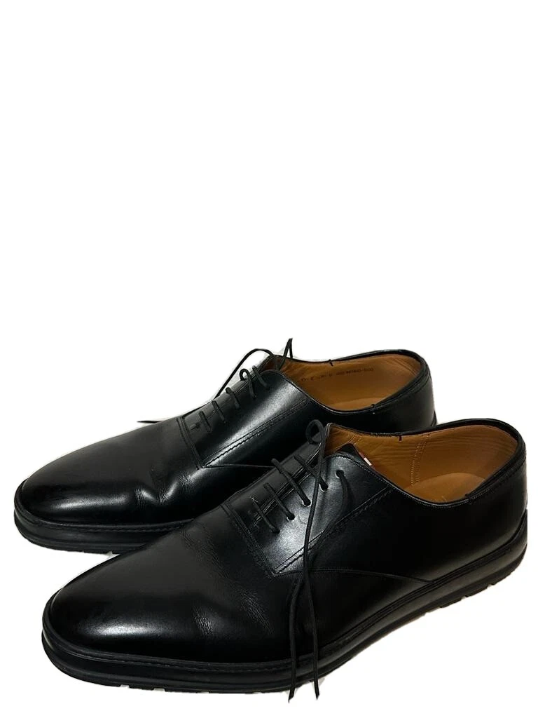 Bally Men’s Renno Shaded Leather Lace Up Black Dress Shoe Size 11.5