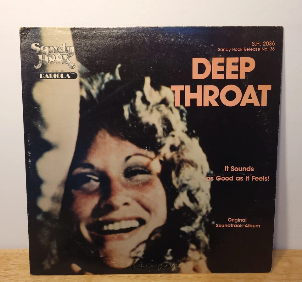 Deep Throat It Sounds As Good As It Feels 1980 Shady Hook Records LP - Image 2 of 4
