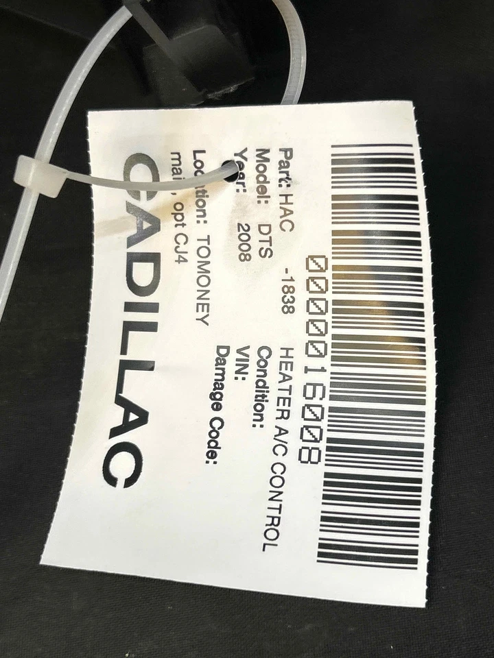 Fits 2007-11 CADILLAC DTS Heater A/c Control OEM:25839377 Foto 4 de 4