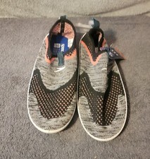 Speedo Junior Black  Gray Surfwalker Pro Boys water shoes size M 2/3 