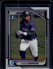 2024 Bowman Chrome 1st Derek Bernard