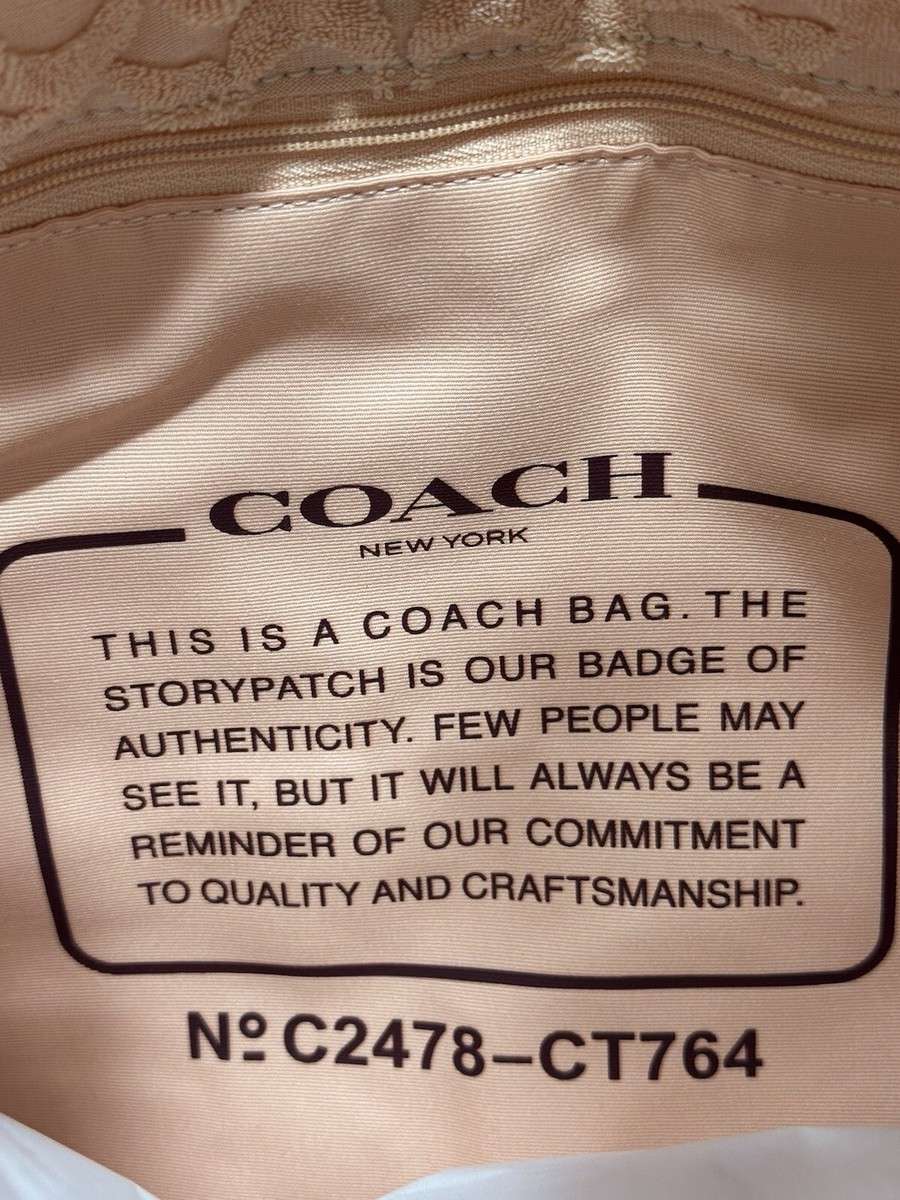 Coach Signature Terry Tote Bag CT764 - FADED BLUSH Terrycloth
