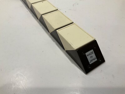 Vintage 1980s Rubik's Cube Snake Black and White Twist Puzzle or