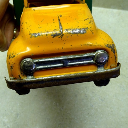 Vintage Tonka Utility Delivery Truck, Pressed Steel Toy, Stake, 1955 - Picture 10 of 17