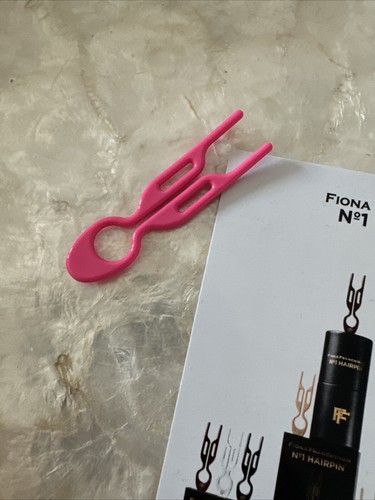 FIONA FRANCHIMON Nº 1 FORCINA | ROSA FRAGOLA - 1 SPILLA PER CAPELLI - Foto 3 di 4