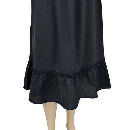 Cotton Half Slip Petticoat Skirt Ruffle Dress Extender Underskirt For Women - Picture 6 of 16