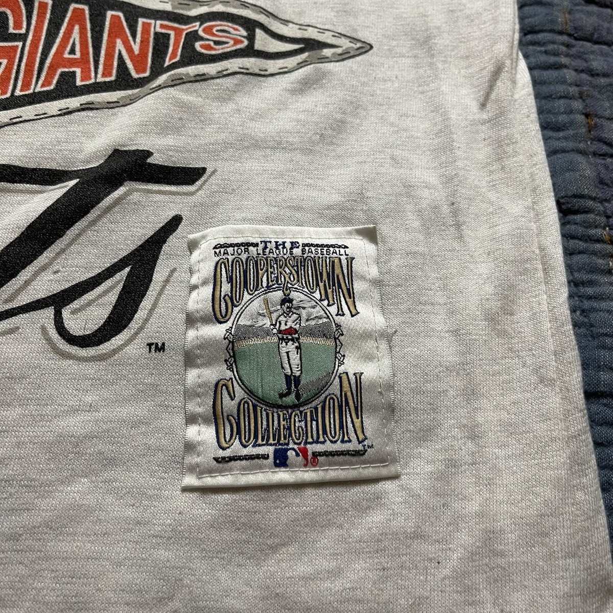 応援グッズ VINTAGE SAN FRANCISCO GIANTS GAME SHIRT MLB T