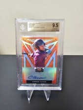 2020 Leaf Valiant Portrait Orange #PACT1 Carson Tucker Auto /75 BGS 9.5