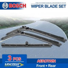 Bosch Aerotwin Plus Wiper Blade Set for Audi A6 Allroad RS6 Avant 4G C7