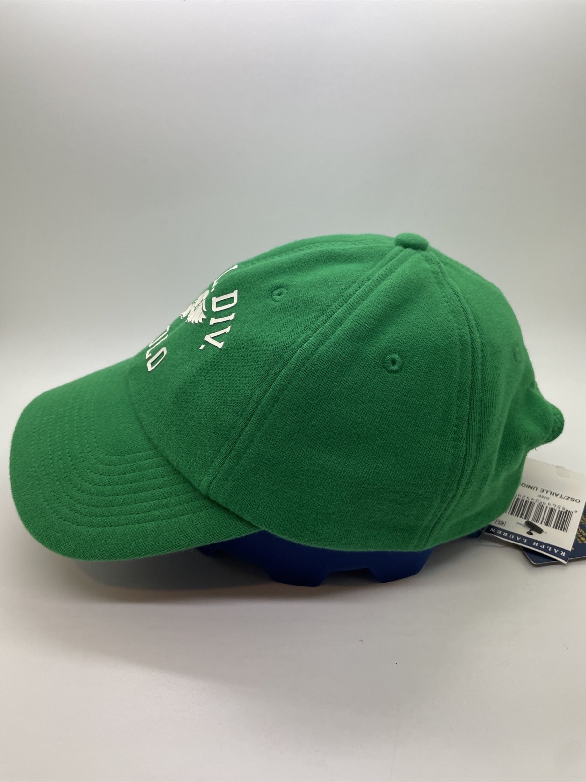 Polo Ralph Lauren 67 ATHL. DIV P-Wing Hat Cap Green Snapback NWT One Size