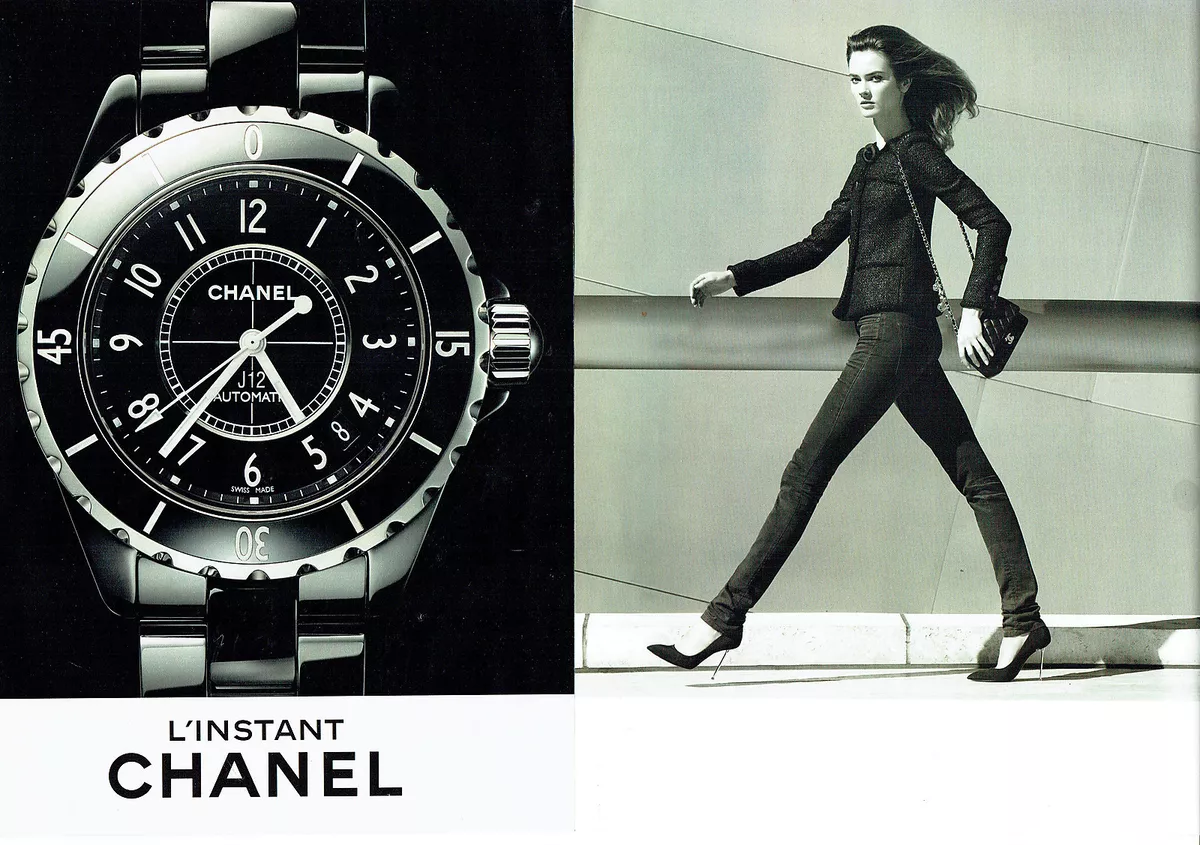 Pub montre chanel cheap