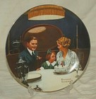 Norman Rockwell The Birthday Wish Collector Plate Edwin M Knowles 195F