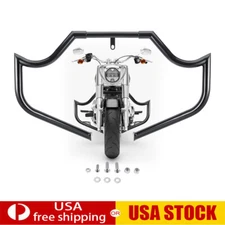 Mustache Highway Engine Guard Crash Bar For Harley Softail FXST FLSL 2018-2023