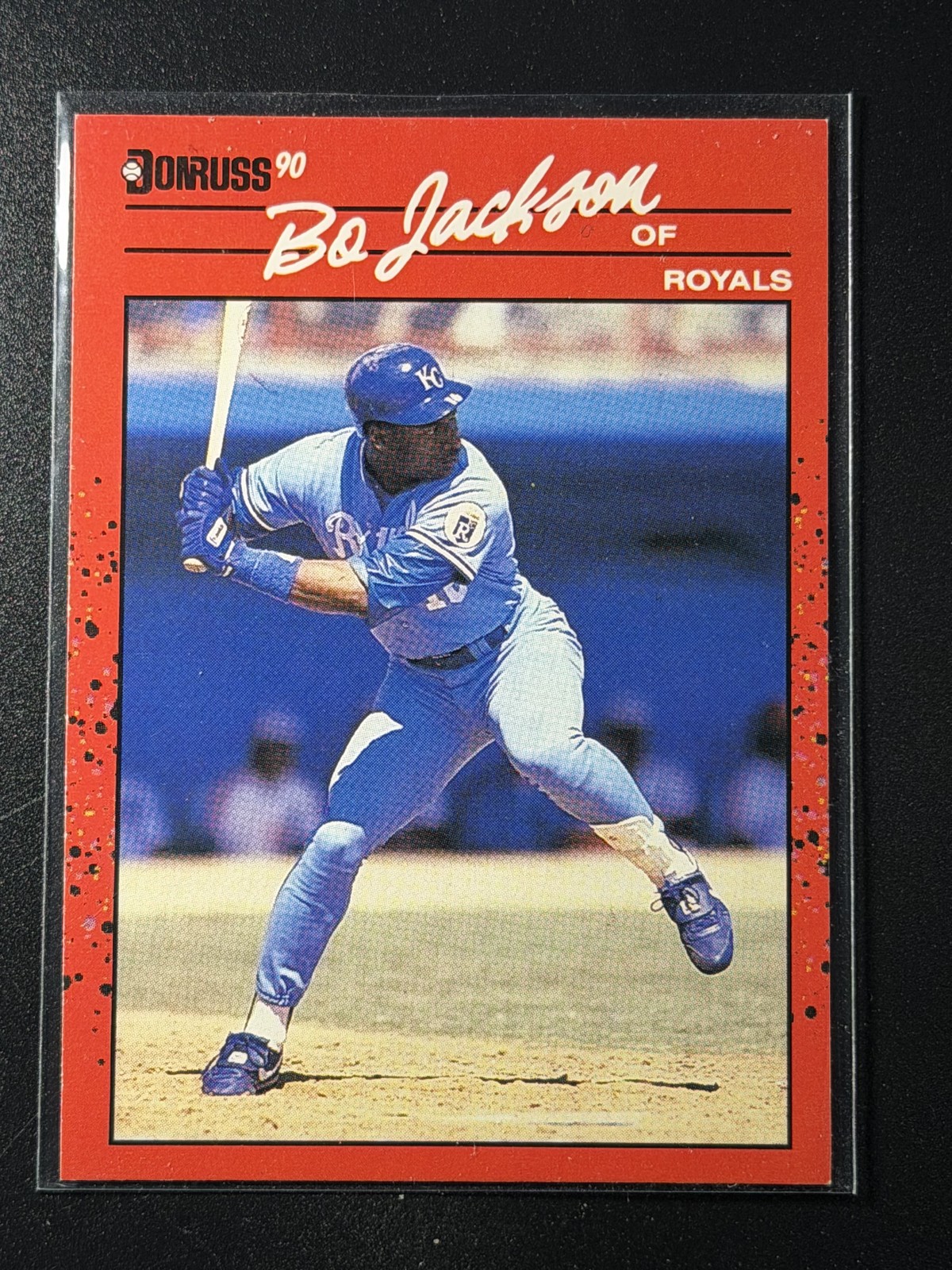 1990 Donruss - Bo Jackson #61 No . After Inc in the Copyright on Back