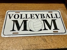 Volleyball Mom Novelty License Plate Sports Team Fan Mother Made in USA New