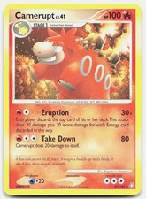Legends Awakened Camerupt 47/146 Lightly Played Pokemon UC Tcg Card