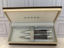 VTG Cross Red Burgundy Bordeaux Pen And Pencil Parasol Set NIB