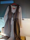 Renaissance Medieval Women Halloween Costume S/M