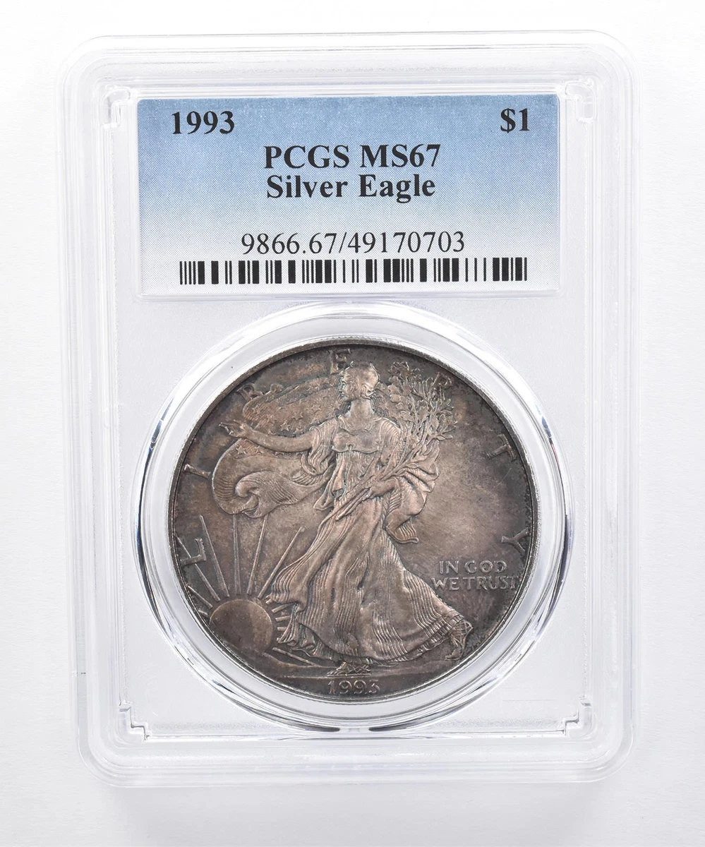 American Eagle Grade MS 67 Silver Bullion Coins for sale | eBay