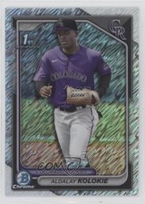 2024 Bowman Chrome Prospects Shimmer Refractor Aldalay Kolokie #BCP-173 0m5h