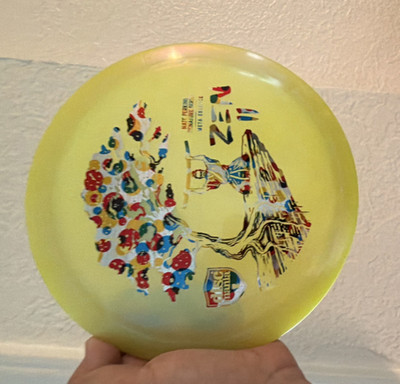 Discmania Zen II Nate Perkins Meta Essence Yellow Disc Golf Disc