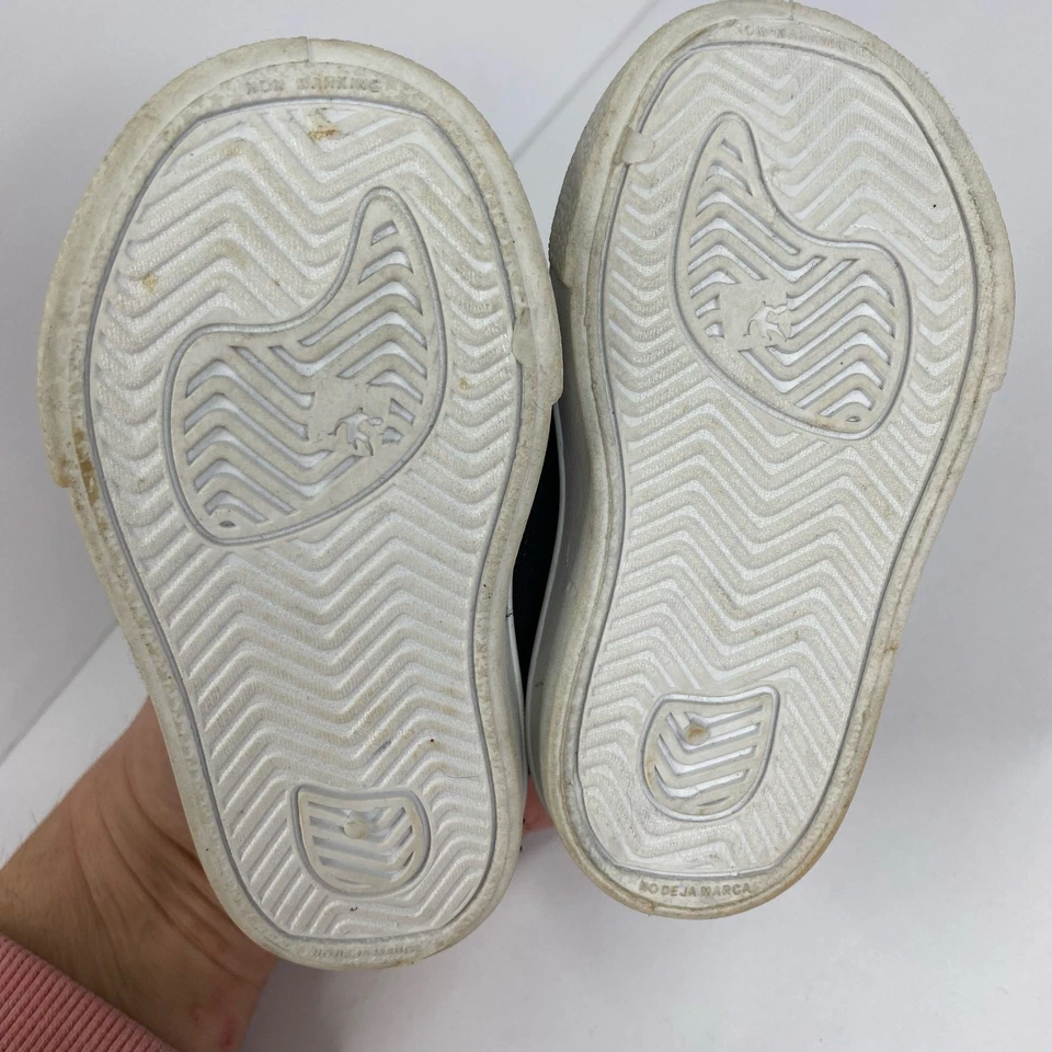 And1 Niños Talla 3 Niños Pequeños Tenis Fácil En Negro Rojo Lona 28074709 Foto 4 de 4