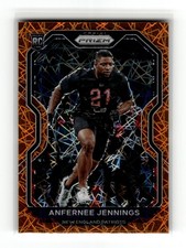 Anfernee Jennings 2020 Panini Prizm #371 Rookie Patriots Prizm Lazer RC