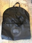Authentic Canada Goose Logo 54”x24” Snap Button Fold Black Garment Travel Bag — photo 3