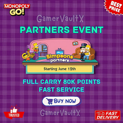 Monopoly_Partner_Event _Go The Simpsons Partners    24 Hours full carry