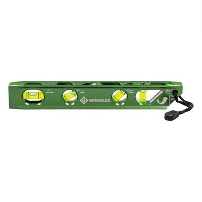 Greenlee L107 Electrician's Magnetic Torpedo Level with Small in size, Green 