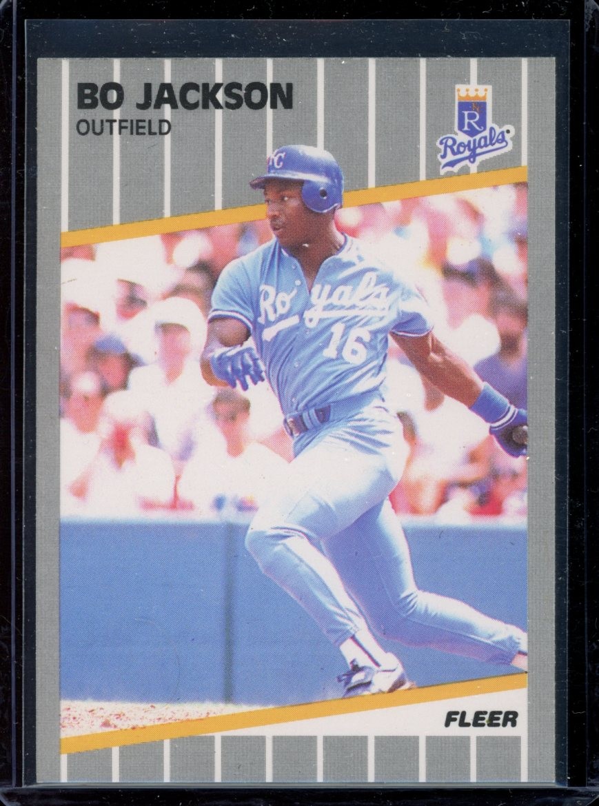 1989 Fleer #285 Bo Jackson Kansas City Royals