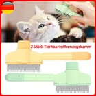 Psy Koty Szczotka Grzebień dla zwierząt Krótki i długi Usuwanie włosów Szczotka do sierści zwierzęcej NOWA