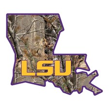 Lsu Tigers Realtree Camouflage Stickermagnet