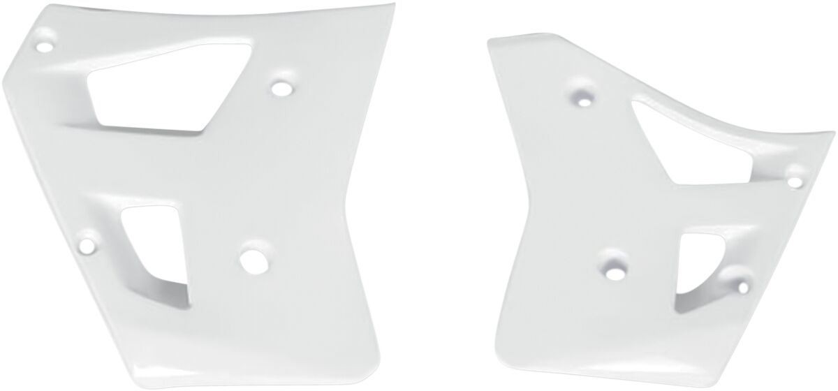 UFO Radiator Covers For Yamaha YZ250 White 90-92 Ya02823-046