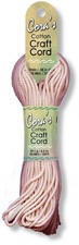 Pepperell Cara's Cotton Craft Cord 2mmx100'-Blush Pink