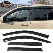Fits 07-17 Jeep Compass Sedan Window Visors Rain Sun Guard Vent 4 Pieces Set