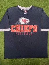 1992 Kansas City Chiefs - Vintage NFL Ringer T Shirt XL 