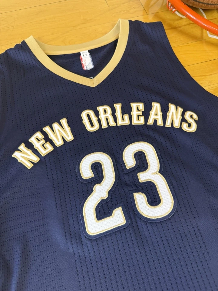 Anthony Davis Adidas Rev 30 Team Issued New Orleans Pelicans Basketball Jersey L - Image 4 of 4