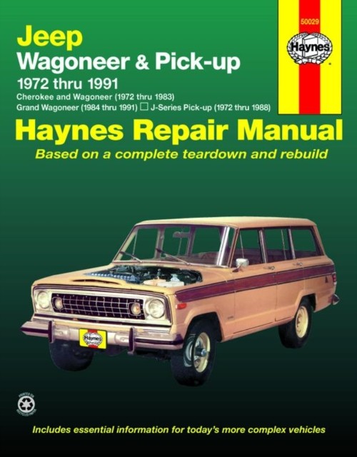 Jeep Wagoneer & Pick-up covering Wagoneer (72-83), Grand Wagoneer (84-91),