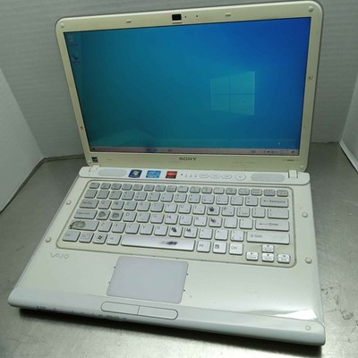 Rare Sony VAIO VPCCA PCG-61713L Windows 10 Laptop i5-2410M 4GB RAM 500GB HDD ^